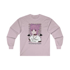 Budo Kawaii Sad Anime Girl Unisex Long Sleeve T-shirt - kawaiiwaru