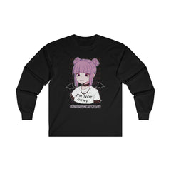 Budo Kawaii Sad Anime Girl Unisex Long Sleeve T-shirt - kawaiiwaru