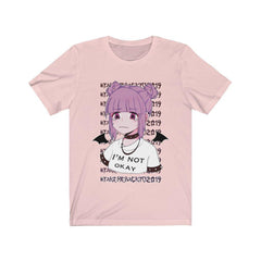 Budo Kawaii Sad Anime Girl Unisex T-shirt - kawaiiwaru