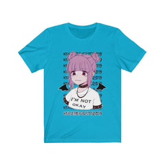 Budo Kawaii Sad Anime Girl Unisex T-shirt - kawaiiwaru