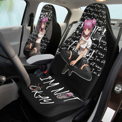 Budo Transformation Gothic Sad Anime Car Seat Cover (x2) - kawaiiwaru