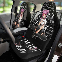 Budo Transformation Gothic Sad Anime Car Seat Cover (x2) - kawaiiwaru