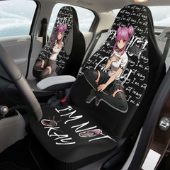 Budo Transformation Gothic Sad Anime Car Seat Cover (x2) - kawaiiwaru