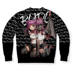 Budo Transformation Gothic sad anime Unisex AOP Sweatshirt - kawaiiwaru