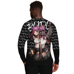 Budo Transformation Gothic sad anime Unisex AOP Sweatshirt - kawaiiwaru