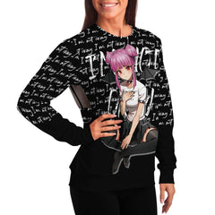 Budo Transformation Gothic sad anime Unisex AOP Sweatshirt - kawaiiwaru