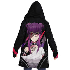 Budo V3 Sad Monster Anime Girl Cloak - kawaiiwaru