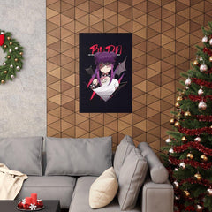 Budo V3 Sad Monster Anime Girl Premium Matte vertical poster - kawaiiwaru