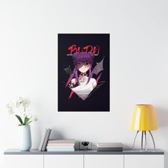 Budo V3 Sad Monster Anime Girl Premium Matte vertical poster - kawaiiwaru