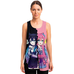 Helena and Helana Kawaii anime girl Vampire Twins Unisex Tank Top - kawaiiwaru