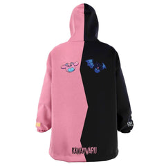 Helena And Helana Kawaii Anime Twin Vampires Snug Hoodie - kawaiiwaru