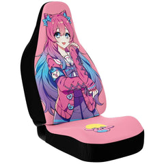 Helena and Helana Kawaii Anime Vampire Twins Anime Car Seat Cover (x2) - kawaiiwaru