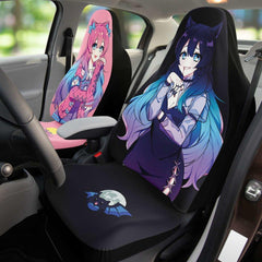 Helena and Helana Kawaii Anime Vampire Twins Anime Car Seat Cover (x2) - kawaiiwaru