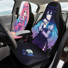 Helena and Helana Kawaii Anime Vampire Twins Anime Car Seat Cover (x2) - kawaiiwaru