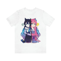 Helena and Helana Kawaii Anime Vampire Twins Unisex T-shirt - kawaiiwaru