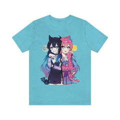 Helena and Helana Kawaii Anime Vampire Twins Unisex T-shirt - kawaiiwaru