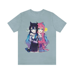 Helena and Helana Kawaii Anime Vampire Twins Unisex T-shirt - kawaiiwaru