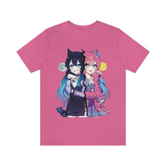 Helena and Helana Kawaii Anime Vampire Twins Unisex T-shirt - kawaiiwaru