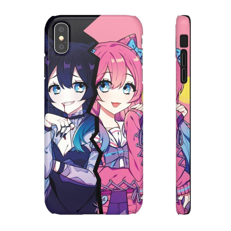 Helena and Helana Twin Vampires iPhone Snap Case - kawaiiwaru