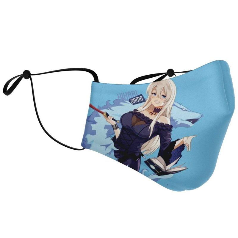 Hikari Sama anime girl face mask - kawaiiwaru