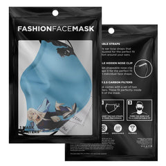 Hikari Sama anime girl face mask - kawaiiwaru