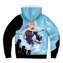 Hikari sama Waifu anime girl Sherpa Jacket Hoodie - kawaiiwaru