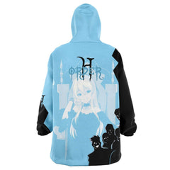 Hikari sama Waifu anime girl Snug Hoodie - kawaiiwaru