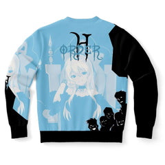 Hikari sama Waifu anime girl Unisex AOP Sweatshirt - kawaiiwaru