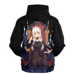 Hikari Sexy Waifu Anime Girl Unisex AOP Hoodie - kawaiiwaru