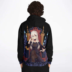 Hikari Sexy Waifu Anime Girl Unisex AOP Hoodie - kawaiiwaru