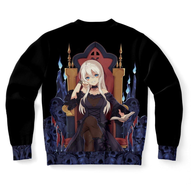 Hikari Sexy Waifu Anime Girl Unisex AOP Sweatshirt - kawaiiwaru