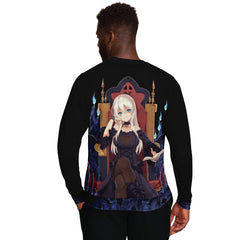 Hikari Sexy Waifu Anime Girl Unisex AOP Sweatshirt - kawaiiwaru