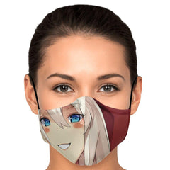 Hikari XL anime girl face mask - kawaiiwaru