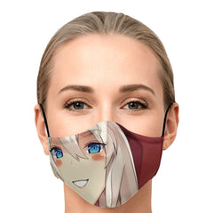 Hikari XL anime girl face mask - kawaiiwaru