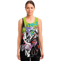 Kandi Cute Yandere Anime Girl AOP Tank Top - kawaiiwaru