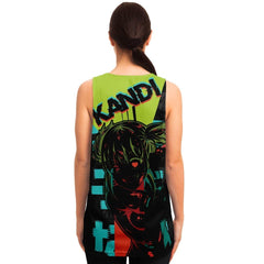 Kandi Cute Yandere Anime Girl AOP Tank Top - kawaiiwaru