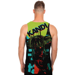 Kandi Cute Yandere Anime Girl AOP Tank Top - kawaiiwaru