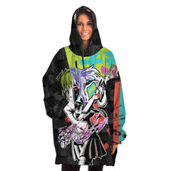 Kandi Cute Yandere Anime Girl Snug Hoodie - kawaiiwaru