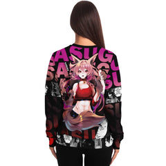 Kasuga werewolf anime girl AOP Sweatshirt - kawaiiwaru