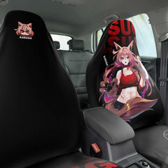 Kasuga werewolf anime girl Car seat Cover (x2) - kawaiiwaru