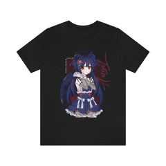 Laylah - Sad Gothic Dark Anime Girl Angel Unisex T-shirt - kawaiiwaru