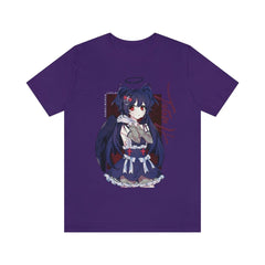 Laylah - Sad Gothic Dark Anime Girl Angel Unisex T-shirt - kawaiiwaru