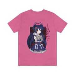 Laylah - Sad Gothic Dark Anime Girl Angel Unisex T-shirt - kawaiiwaru