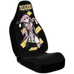 Lucille Sexy Bad Anime Nun Anime Car Seat Cover (x2) - kawaiiwaru