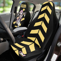 Lucille Sexy Bad Anime Nun Anime Car Seat Cover (x2) - kawaiiwaru