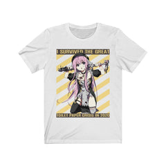 Lucille Toilet Paper Crisis Survivor Yellow Sexy Bad Anime Nun Unisex T-shirt - kawaiiwaru