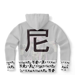 Lucille White Sexy Bad Anime Nun Unisex AOP Hoodie - kawaiiwaru