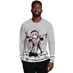 Lucille White Sexy Bad Anime Nun Unisex AOP Sweatshirt - kawaiiwaru