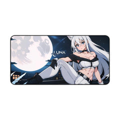 Luna - Wolf anime girl - werewolf 31"x15.5" XL Mouse Pad / Desk Mat - kawaiiwaru