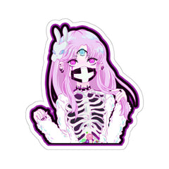 Maaya Creepy Cute anime 1/2 Die-Cut Sticker - kawaiiwaru